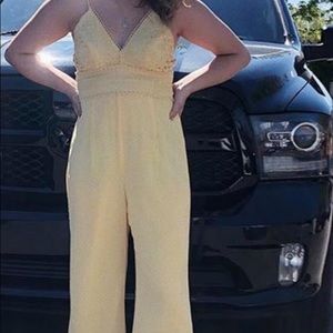 Burgendy jumpsuit